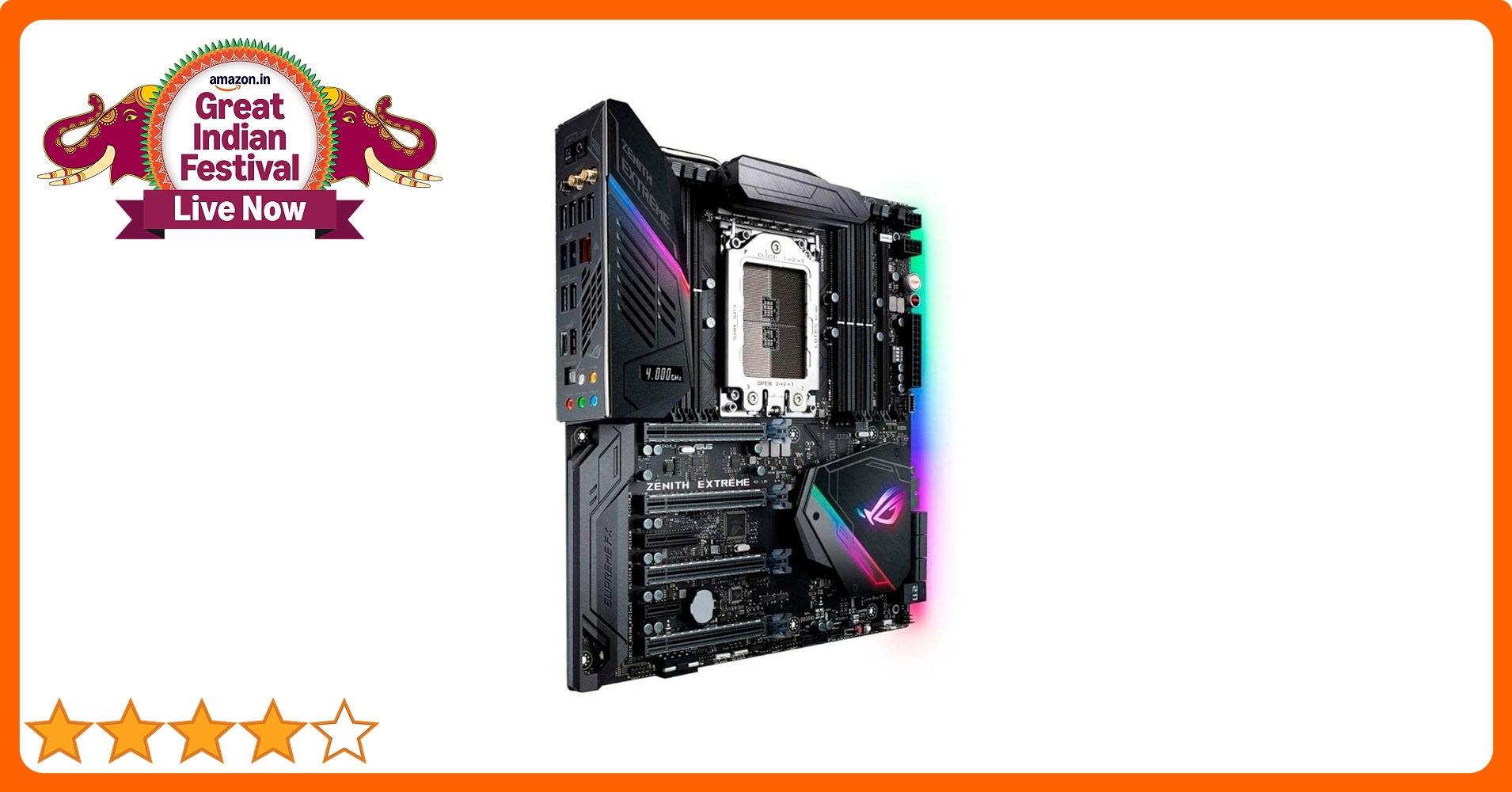 Amazon.in: Buy Asus Rog Zenith Extreme AMD X399 Eatx Gaming